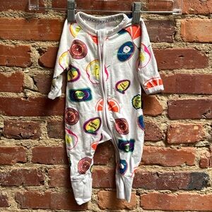 Bonds Wondersuit, fruit pattern, newborn (Size 0000)